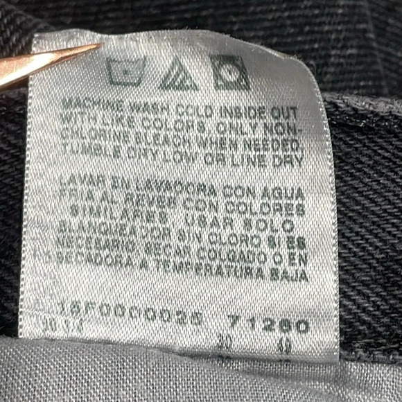 Rustler Regular Fit Straight Leg Black Wash Jeans 38X30 - Picture 12 of 14